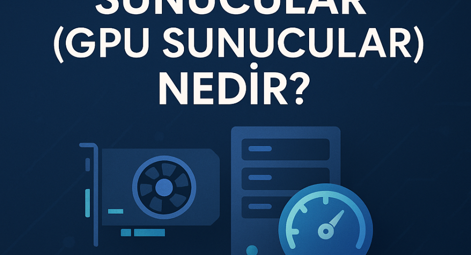 Ekran kartlı GPU sunucuların kullanım alanları ve avantajları