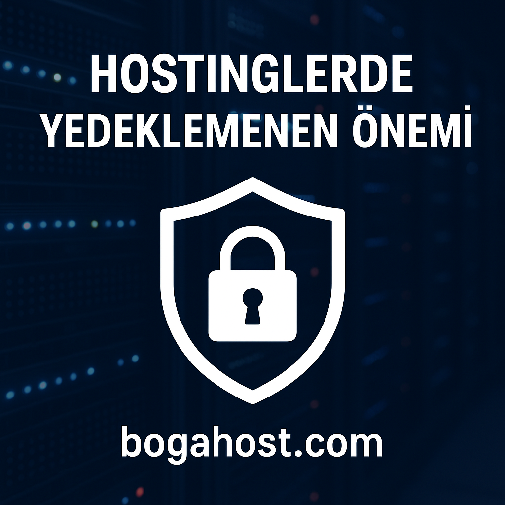 hostinglerde yedekleme