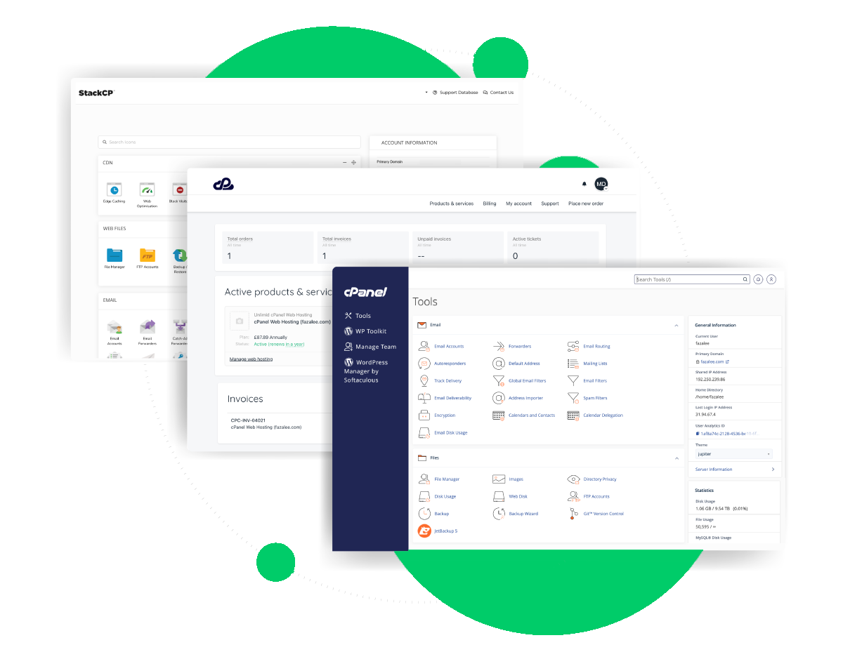 cPanel Kontrol Paneli